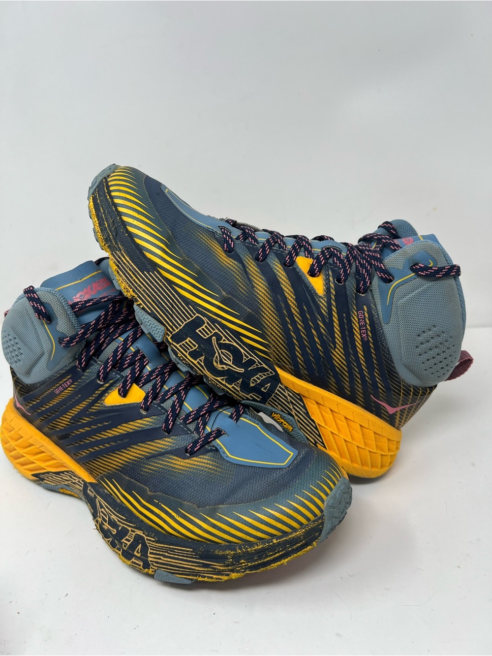 Hoka One One Speedgoat Mid 2 GTX Women’s Size 8.5 Provincial Blue EUC